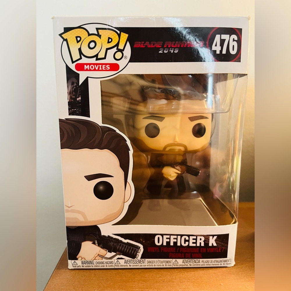 Unopened "Officer K" Funko Pop